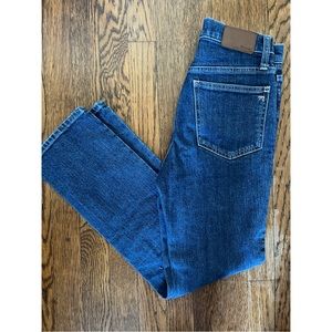 Madewell slim demi boot jean